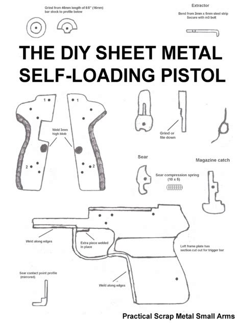 sheet metal gun pdf|practical scrap metal arms.